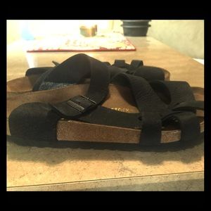 Birkenstocks Black Pisa